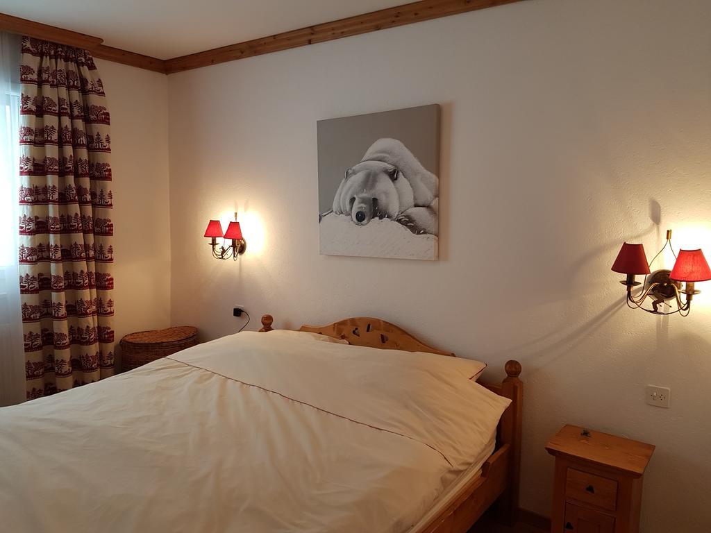 Appartement Clairiere Des Barzettes Avec Vue Magnifique Crans-Montana Luaran gambar
