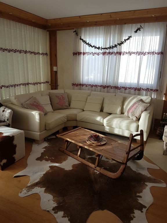 Appartement Clairiere Des Barzettes Avec Vue Magnifique Crans-Montana Luaran gambar